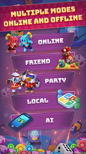 Ludo Land - Dice Board Game Screenshot 3