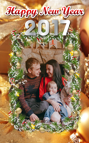 New Year Photo Frames 2017 Screenshot 2