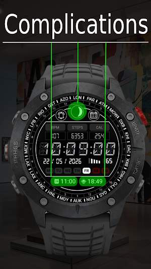 Tactical Watch Face Screenshot 2