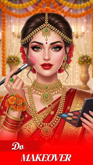 Bridal Dressup: Wedding Makeup Screenshot 2