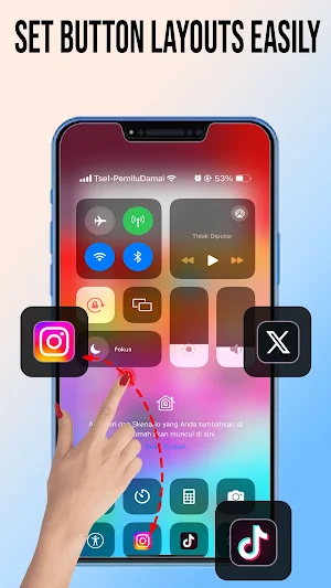 Control Center iOS 17 OS Screenshot 2