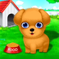 Puppy pet daycare salon game