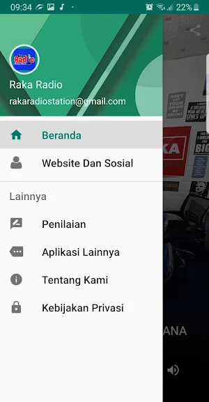 Raka Radio Screenshot 2