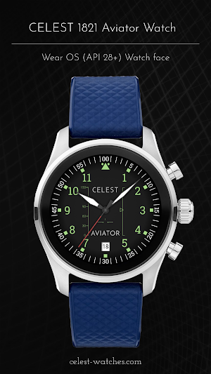 CELEST1821 Aviator Watch Screenshot 0