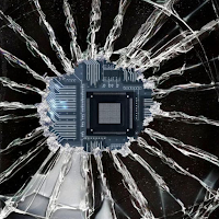 Cracked Screen Wallpaper HD 4K