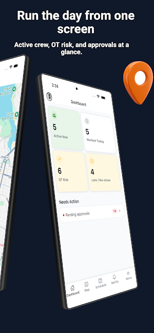 WorkxPro: Time Tracking Screenshot 1