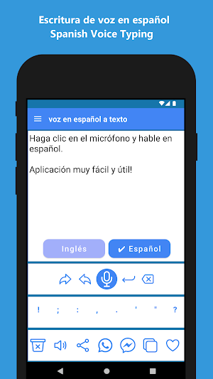 Spanish Speech to Text Screenshot 3