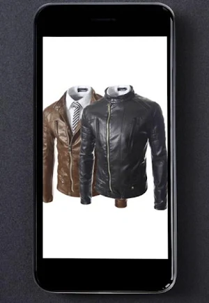 Biker Jacket Men Screenshot 1