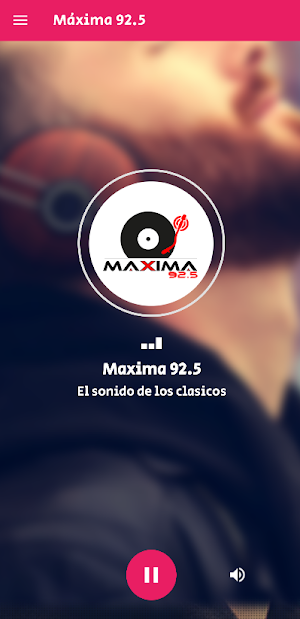 Maxima 92.5 Screenshot 2