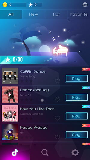 Tiles Fire: Magic EDM & Piano Screenshot 0