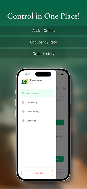 Rezervem POS Screenshot 1