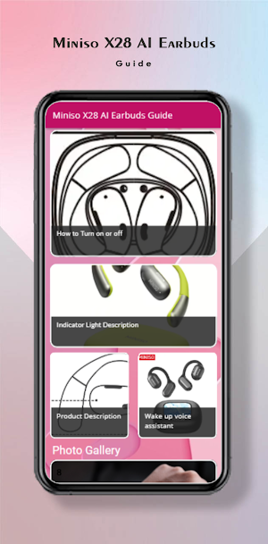 Miniso X28 AI Earbuds Guide Screenshot 1