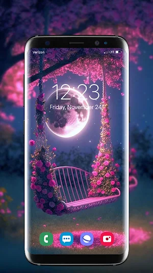 Pink Girly Live Wallpapers HD Screenshot 3