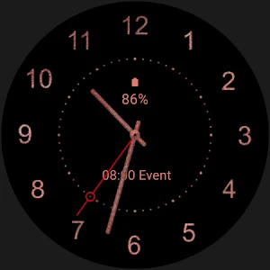 Elegant Rose Gold Watch Face screenshot 5