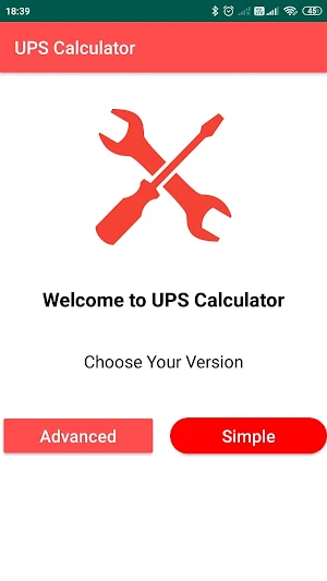 UPS Inverter Battery Backup Time Calculator TOTAL Screenshot 0