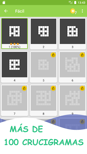 Crucigrama en español Screenshot 1