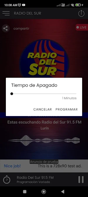Radio Del Sur 91.5 FM Screenshot 1