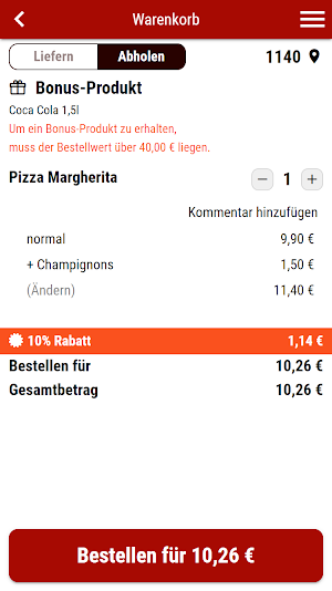 Pizzeria Napolitana Screenshot 1