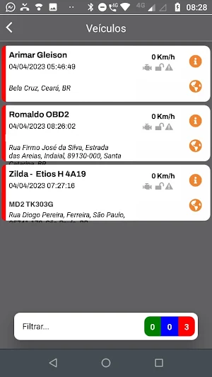 Busk GPS Screenshot 1