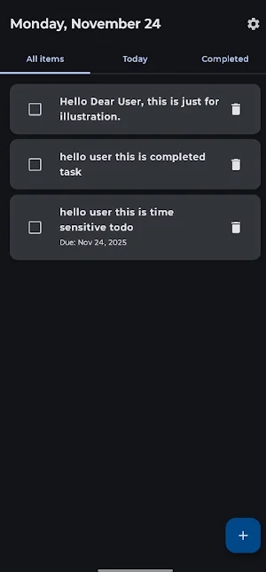 ToDo Manager Screenshot 0