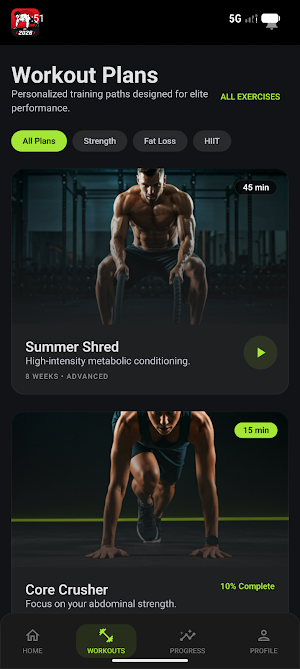 Home Workout - No Equipment Screenshot 1