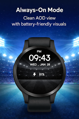 Football Match Watch Face Screenshot 3