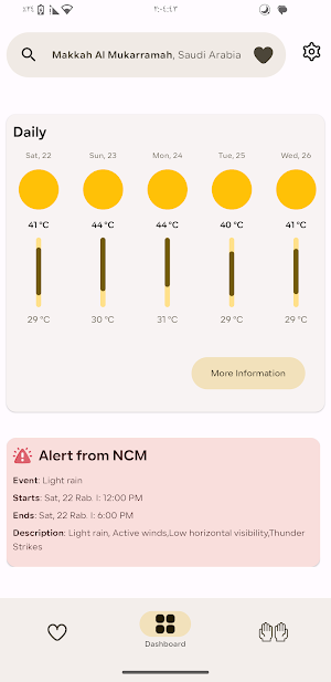 Sunnah in Weather Screenshot 3
