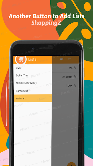 Shopping List Simple Easy Screenshot 1