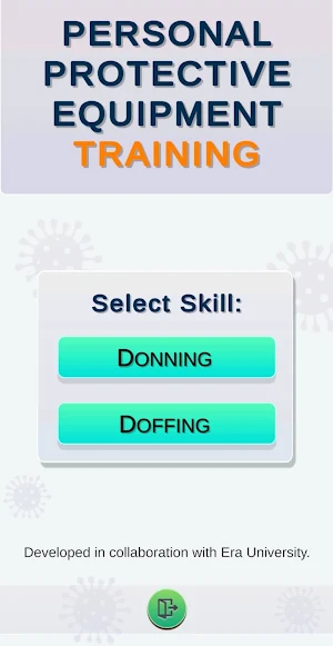 PPE Donning & Doffing Training Screenshot 0