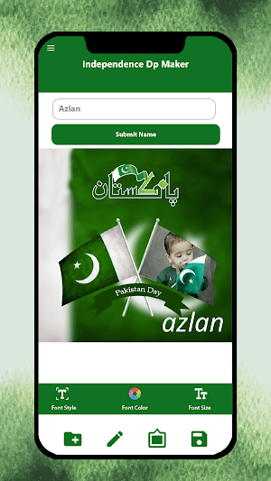 14 august name dp editior : pak flag wallpaper Screenshot 3