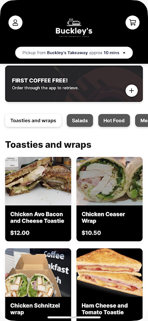Buckley's Takeaway Screenshot 0