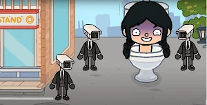 Toka Boka Skibidi Wednesday Screenshot 1