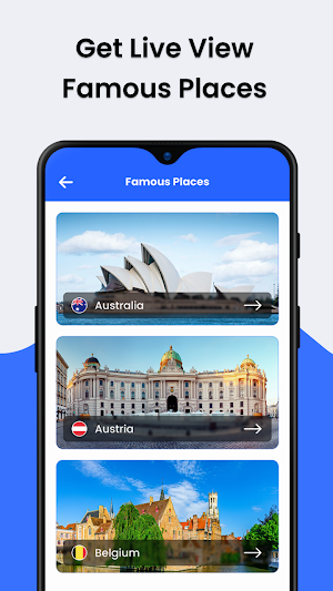 Live Street View on Earth Map Screenshot 2