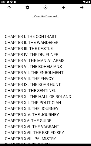 Book, Quentin Durward Screenshot 2