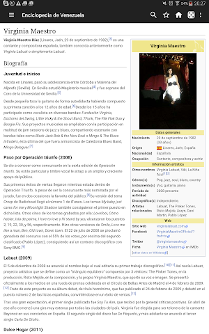 Enciclopedia de Venezuela Screenshot 1