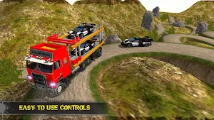 Off Road Police Transporter 3D Screenshot 1