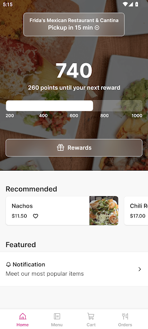 Frida's Mexican Restaurant Screenshot 0