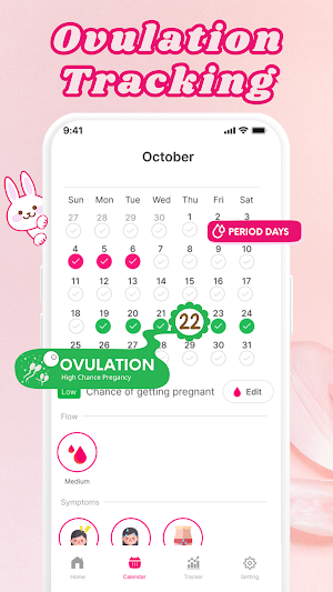 Period Tracker: Cycle Calendar Screenshot 1
