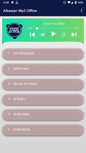 Albanjari Mp3 Offline Screenshot 0