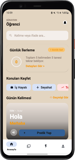 Políglota: İspanyolca Öğren Screenshot 0