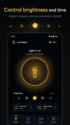 LumiSignal: Flashlight Screenshot 1