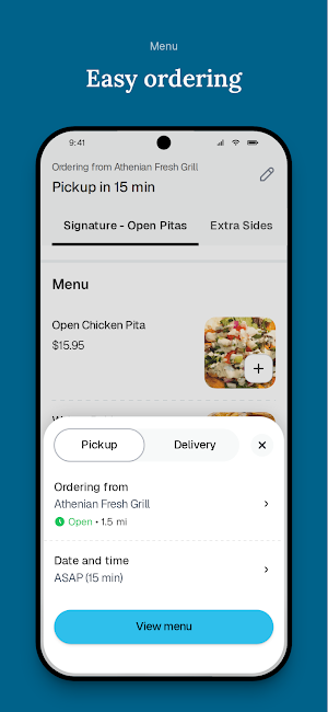 Athenian Fresh Grill Screenshot 2