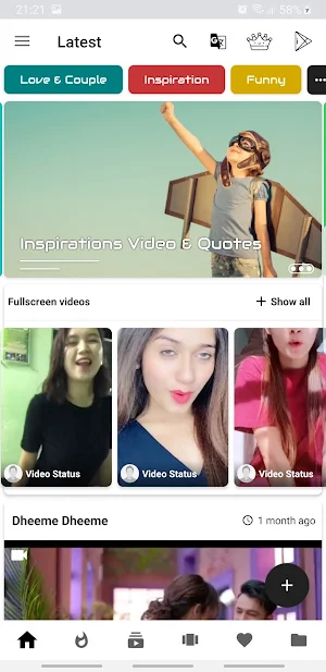 New Full Screen Status 2021 -  Screenshot 0