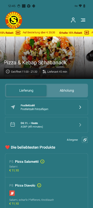 Pizza & Kebap Schabanack Screenshot 0