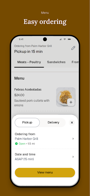 Palm Harbor Grill Screenshot 2
