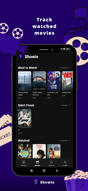 Showio - TV Series tracker Screenshot 1