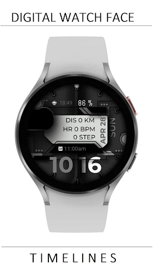 Watch Face H9 GREY Screenshot 2