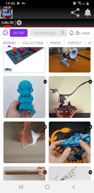 Cults 3D Printables Screenshot 1