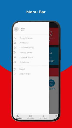 Unishop UAE Delivery Boy App Screenshot 2