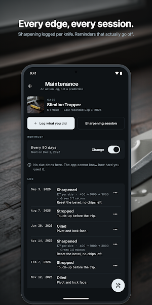Knife Collection Log: Tangmark Screenshot 3